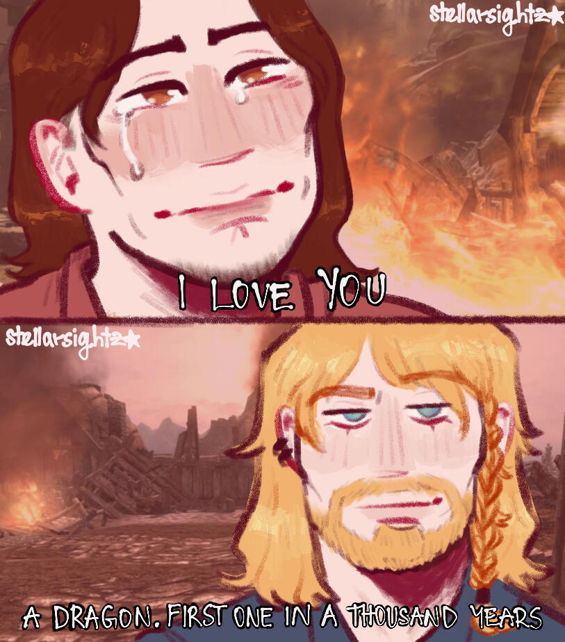 Flat bust x2, coloured lines